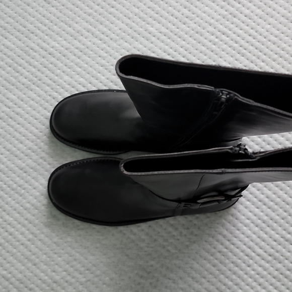 Banana Republic Leather boots Made in ITALY sz 7 - Picture 5 of 8